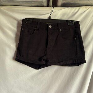 Garage Black Jean Shorts SM399